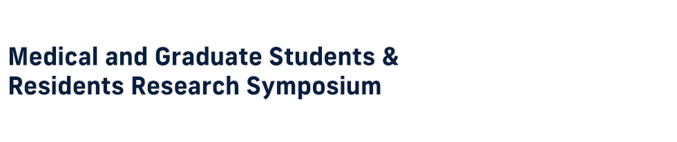 Herbert Wertheim College of Medicine Medical and Graduate Students & Residents Research Symposium