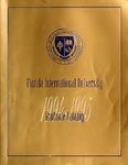 Graduate catalog (Florida International University). [1994-1995] by Florida International University