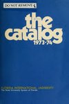 Catalog (Florida International University). [1973-1974] by Florida International University
