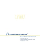 2011 Summer Florida International University Commencement