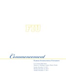 2013 Fall Florida International University Commencement