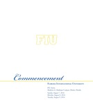 2016 Summer Florida International University Commencement by Florida International University