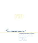 2017 Spring Florida International University Commencement by Florida International University