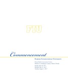 2017 Summer Florida International University Commencement by Florida International University