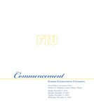 2018 Fall Florida International University Commencement by Florida International University