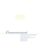 2019 Summer Florida International University Commencement by Florida International University