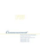 2019 Fall Florida International University Commencement by Florida International University