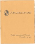 1975 Fall Florida International University Commencement