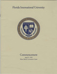 1992 Spring Florida International University Commencement by Florida International University