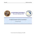 Annual financial report for the fiscal year 2005-2006 by Florida International University