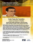 Cuba Faces the Transition , Lecture by Antonio G. Rodiles