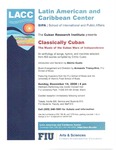 Classically Cuban: The Music of the Cuban Wars of Independence