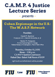 Cuban Espionage in the U.S.: The W.A.S.P. Network by Cuban Research Institute, Florida International University