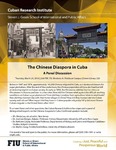 The Chinese Diaspora in Cuba- A Panel Discussion