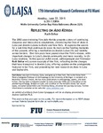 Reflecting on Adio Kerida by Cuban Research Institute, Florida International University
