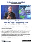 Essays on Political Economy: Cuba, Latin America, and the United States- Book Presentation by Jorge Salazar- Carrillo