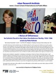 A Voice of Otherness: The Catholic Church in the Cuban Revolutionary Reality, 1959-1986 Lecture by Petra Kuivala by Cuban Research Institute, Florida International University