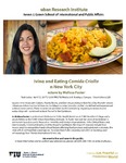 Living and Eating Comida Criolla in New York City