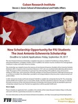 New Scholarship Opportunity for FIU Students The Jose Antonio Echeverria Scholarship