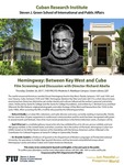 Hemingway: Between Key West and Cuba