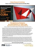Revolutionary Horizons: Art and Polemics in 1950s Cuba by Author Abigail McEwen