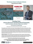 Reading Cuba: Literary Discourse and Transcultural Geography by Alberto Sosa Cabanas and Jorge Duany