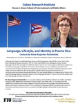 Language, Lifestyle, and Identity in Puerto Rico by Anna Kaganiec-Kamienska