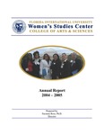 Women's Studies Center Annual Report 2004-2005