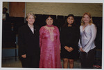 Women's Studies students with Dr. Suzanna Rose by Women's Studies Center, Florida International University