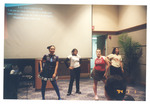 Radical cheerleaders lead a Fat and Fabulous cheer by Women's Studies Center, Florida International University