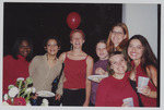 Women's Studies students at The Vagina Monologues celebration by Women's Studies Center, Florida International University