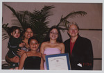 Brenda Contreras and family with Dr. Suzanna Rose by Women's Studies Center, Florida International University