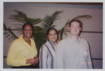 Outstanding Service for Seniors award winners Shyla Boyd, Lisa Cabrera, Ian Morris by Women's Studies Center, Florida International University