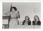 Judith Stiehm and Marilyn Hoder-Salmon with feminist writer Betty Friedan by Women's Studies Center, Florida International University