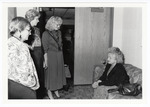 Betty Friedan at the reception after her lecture by Women's Studies Center, Florida International University