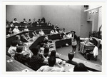 Denise Chavez performs her one woman show, Women in the State of Grace, at the 1992 Women's History Month Conference by Women's Studies Center, Florida International University