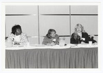 Rosa Jones, Lori A. Jenkins, and Ellen G. Cohn at the 1994 Women's History Month Conference by Women's Studies Center, Florida International University