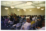 Feminist scholar Beverly Guy-Sheftall delivers the keynote address at the 1997 Women's History Month Conference by Women's Studies Center, Florida International University