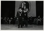 Charles Perry on Graduation Ceremony Stage by Florida International University