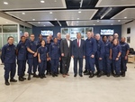 Costa Rican President Luis Guillermo Solís Rivera and U.S. Public Health Service Members by Florida International University