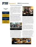 ORED Communicator - August 2015 by Office of Economic Research and Development, Florida International University