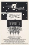 A Midsummer Night's Dream and The Winter's Tale 1993 poster by Department of Theatre, Florida International University