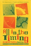 All In The Timing, Six Short Plays postcard by Department of Theatre, Florida International University