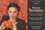 Miracle Tomato postcard by Department of Theatre, Florida International University