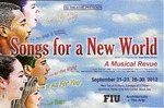 Songs for a New World postcard by Department of Theatre, Florida International University