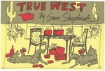 True West postcard by Department of Theatre, Florida International University