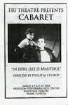 Cabaret by Department of Theatre, Florida International University