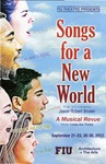 Songs for a New World A Musical Revue by Department of Theatre, Florida International University